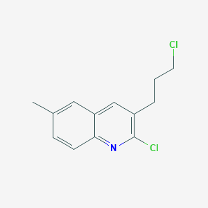 2-Chloro-3-(3-chloropropyl)-6-methylquinoline