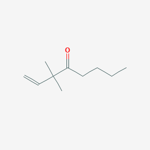 3,3-Dimethyloct-1-EN-4-one