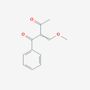 2-(Methoxymethylidene)-1-phenylbutane-1,3-dione