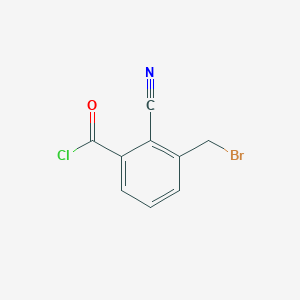 3-(Bromomethyl)-2-cyanobenzoyl chloride