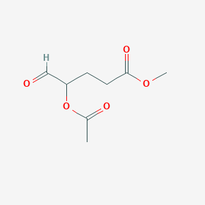 Methyl 4-(acetyloxy)-5-oxopentanoate