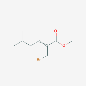 Methyl 2-(bromomethyl)-5-methylhex-2-enoate