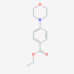 molecular formula C13H17NO3 B012629 Ethyl 4-morpholinobenzoate CAS No. 19614-15-4