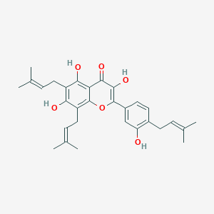 molecular formula C30H34O6 B1262900 多西鲁林 F 