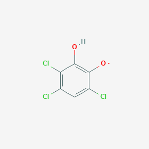 molecular formula C6H2Cl3O2- B1262903 2,3,5-三氯-6-羟基苯酚盐 