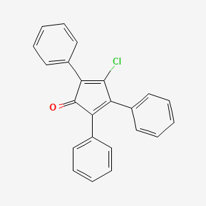 3-Chloro-2,4,5-triphenylcyclopenta-2,4-dien-1-one