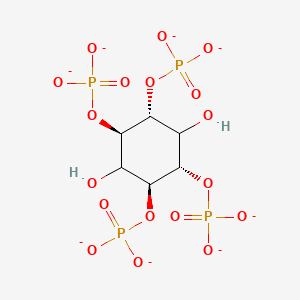 molecular formula C6H8O18P4-8 B1262905 Myo-inositol 1,3,4,6-tetrakisphosphate(8-) 