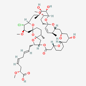molecular formula C53H83ClO17 B1262908 Spirastrellolide G 