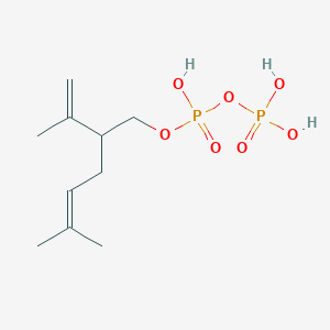 molecular formula C10H20O7P2 B1262951 薰衣草二磷酸酯 