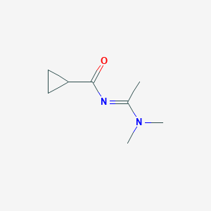 N-[(1E)-1-(Dimethylamino)ethylidene]cyclopropanecarboxamide