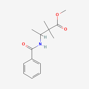 Methyl 3-benzamido-2,2-dimethylbutanoate