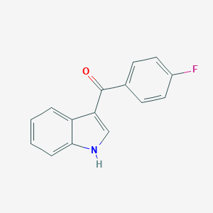 B126299 3-(4'-Fluorobenzoyl)indole CAS No. 152807-26-6