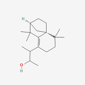 molecular formula C19H32O B1263000 5-(3-羟基丁烷-2-基)异龙牙ifoli-5-烯 