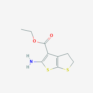 Ethyl 5-amino-2,3-dihydrothieno[2,3-b]thiophene-4-carboxylate