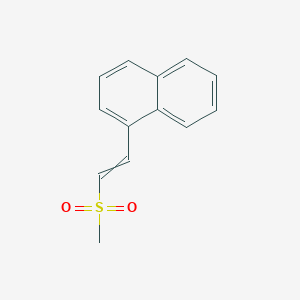 1-[2-(Methanesulfonyl)ethenyl]naphthalene