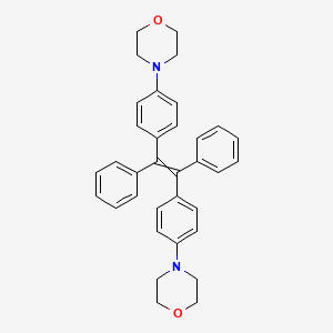 4,4'-[(1,2-Diphenylethene-1,2-diyl)di(4,1-phenylene)]bis(morpholine)