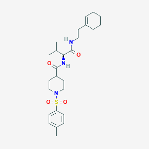 molecular formula C26H39N3O4S B12630209 C26H39N3O4S 