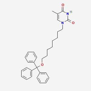 1-[8-(Triphenylmethoxy)octyl]thymine