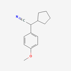 Cyclopentyl(4-methoxyphenyl)acetonitrile