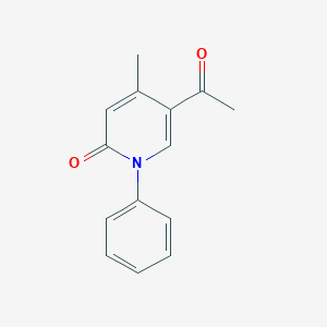 5-Acetyl-4-methyl-1-phenylpyridin-2(1H)-one