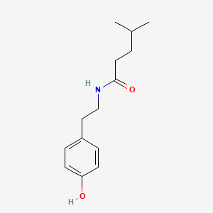 N-[2-(4-Hydroxyphenyl)ethyl]-4-methylpentanamide