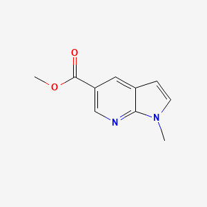 1H-Pyrrolo[2,3-b]pyridine-5-carboxylic acid, 1-methyl-, methyl ester