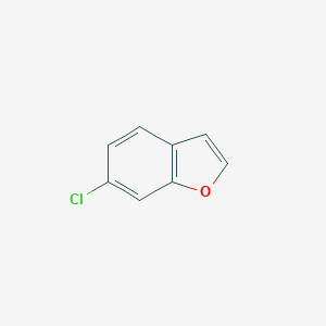 molecular formula C8H5ClO B126303 6-氯苯并呋喃 CAS No. 151619-12-4