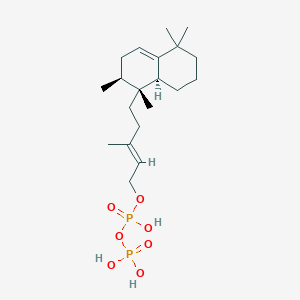 molecular formula C20H36O7P2 B1263047 结核二磷酸 