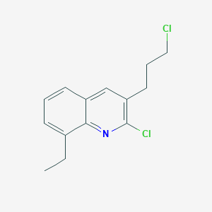 2-Chloro-3-(3-chloropropyl)-8-ethylquinolin