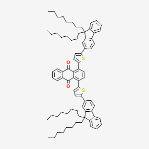 1,4-Bis[5-(9,9-dioctyl-9H-fluoren-2-yl)thiophen-2-yl]anthracene-9,10-dione