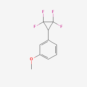 1-Methoxy-3-(2,2,3,3-tetrafluorocyclopropyl)benzene