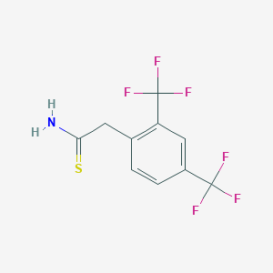 2-[2,4-Bis(trifluoromethyl)phenyl]thioacetamide