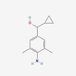 (4-Amino-3,5-dimethylphenyl)(cyclopropyl)methanol