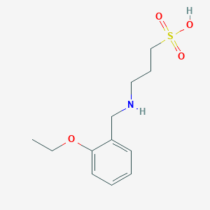 3-[(2-ethoxyphenyl)methylamino]propane-1-sulfonic Acid