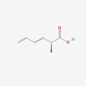 (2R)-2-methylhexa-3,5-dienoic acid