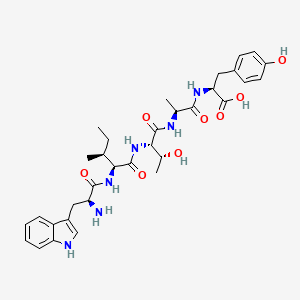 L-Tryptophyl-L-isoleucyl-L-threonyl-L-alanyl-L-tyrosine