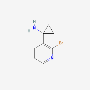 1-(2-Bromopyridin-3-YL)cyclopropanamine