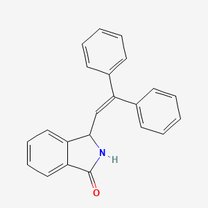 3-(2,2-Diphenylethenyl)-2,3-dihydro-1H-isoindol-1-one