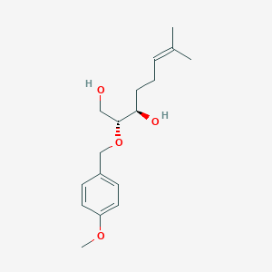 (2R,3R)-2-[(4-methoxyphenyl)methoxy]-7-methyloct-6-ene-1,3-diol