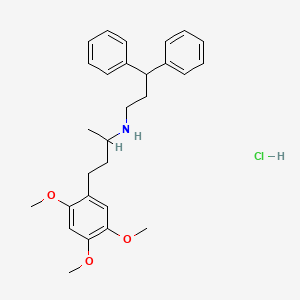 molecular formula C28H36ClNO3 B12630768 C28H36ClNO3 