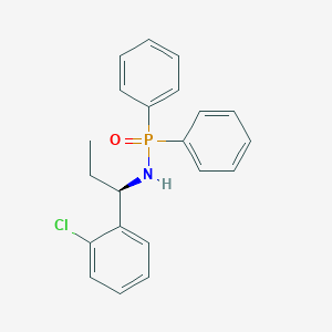 Phosphinic amide, N-[(1R)-1-(2-chlorophenyl)propyl]-P,P-diphenyl-