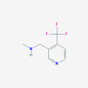 Methyl-(4-trifluoromethyl-pyridin-3-ylmethyl)-amine