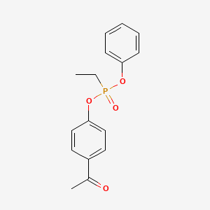 4-Acetylphenyl phenyl ethylphosphonate