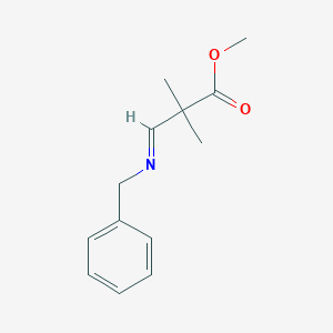 Methyl (3E)-3-(benzylimino)-2,2-dimethylpropanoate