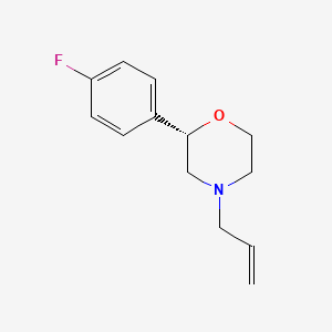 (2S)-2-(4-Fluorophenyl)-4-(prop-2-en-1-yl)morpholine