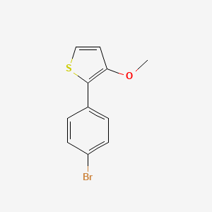 2-(4-Bromophenyl)-3-methoxythiophene