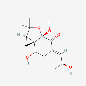 molecular formula C15H22O5 B1263092 6-O-Methylpapyracon C 