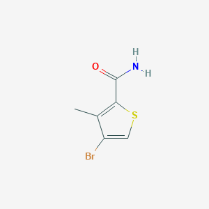 4-Bromo-3-methylthiophene-2-carboxamide