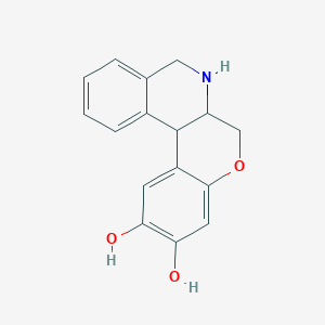 6a,7,8,12b-tetrahydro-6H-chromeno[3,4-c]isoquinoline-2,3-diol