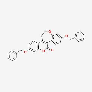 5,11-Bis(benzyloxy)-1,2-dihydro-8H-[1]benzopyrano[4,3-d][1]benzoxepin-8-one